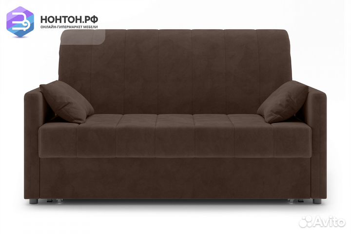 Диван аккордеон Бремен коричневый