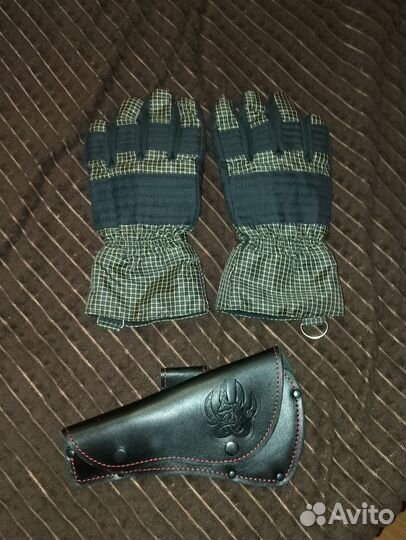 Краги и кобура