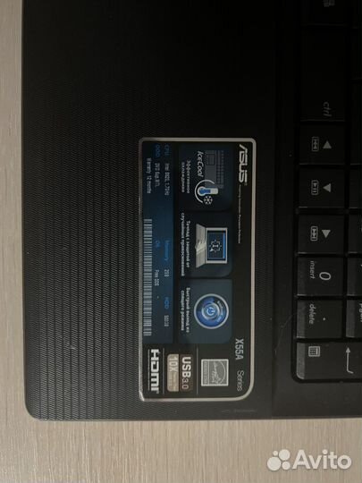 Ноутбук asus X55A