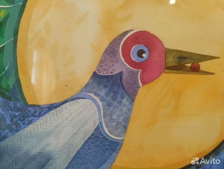 Картина акварельная