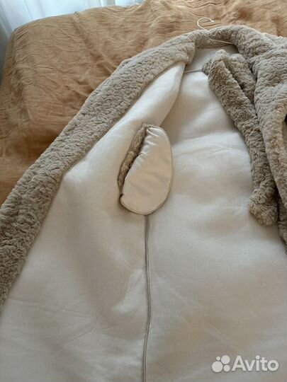 Шуба искусственная зимняя