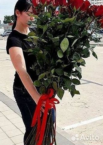 Высокие розы Гигантские розы Доставка цветов