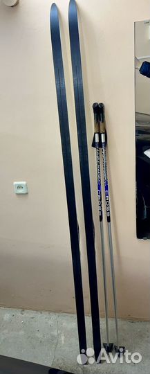 Лыжи беговые Tisa с креплениями NNN