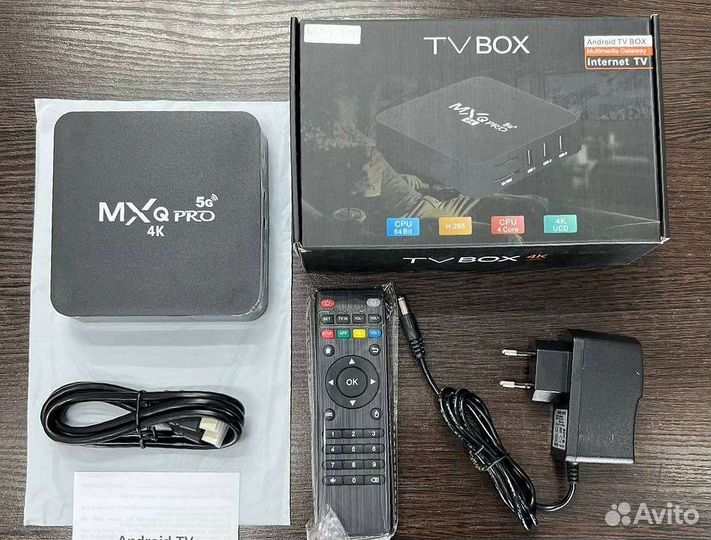 Тв-приставка TV Box MX Q Pro 4K