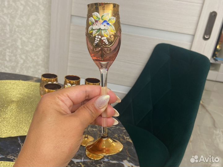 Фужеры Богемия