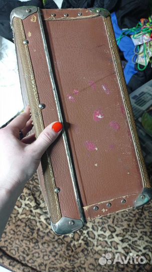 Чемодан жёсткий из СССР