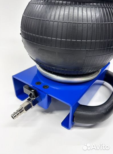 Домкрат пневматический, пневмодомкрат один вход