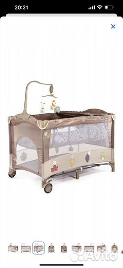 Манеж-кровать