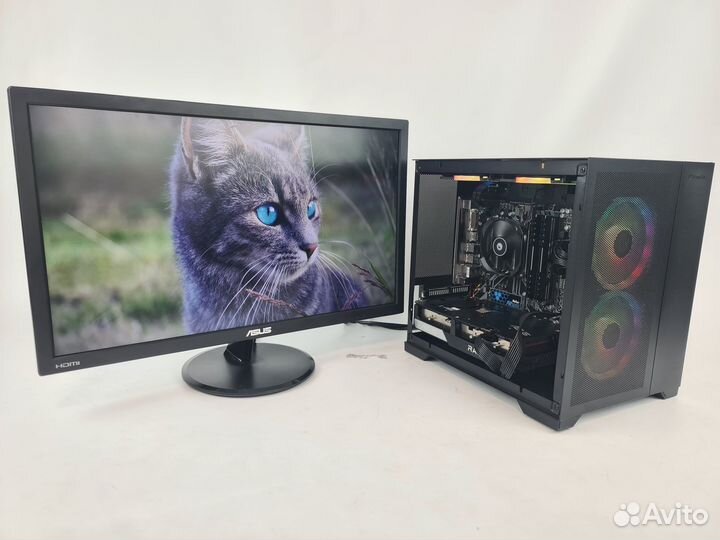 Полный комплект R5 5600 / Asus RX 6600XT