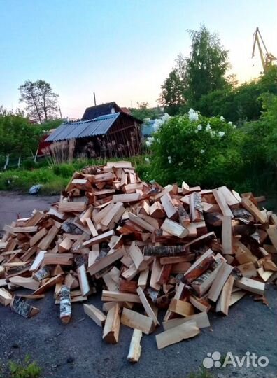 Дрова колотые привезем
