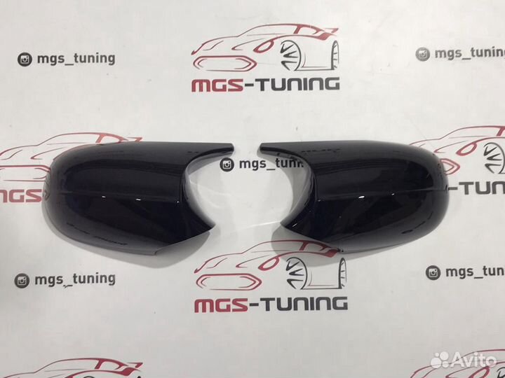 Крышки зеркал стиль M3 черные на BMW 3 E90