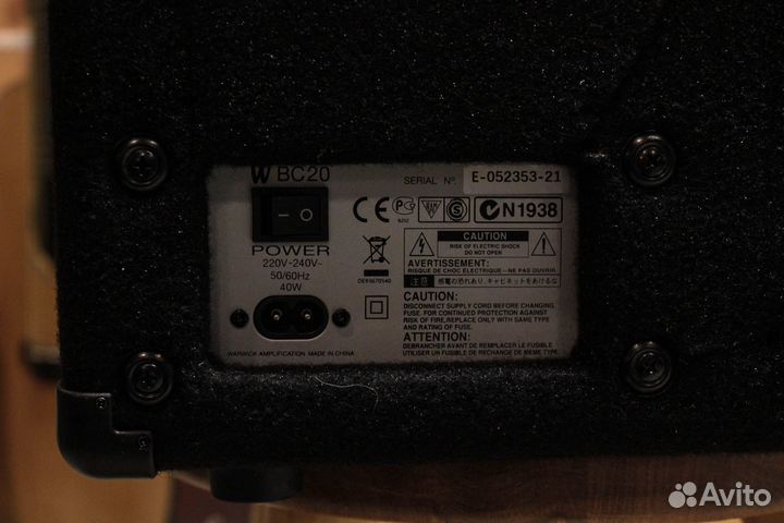 Warwick BC 20, басовый комбо, новый