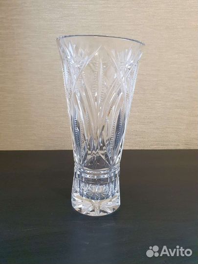 Ваза хрустальная