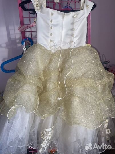 Платье для принцессы 3-5 лет