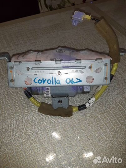 Подушка безопасности toyota corolla