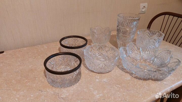 Хрустальная посуда СССР