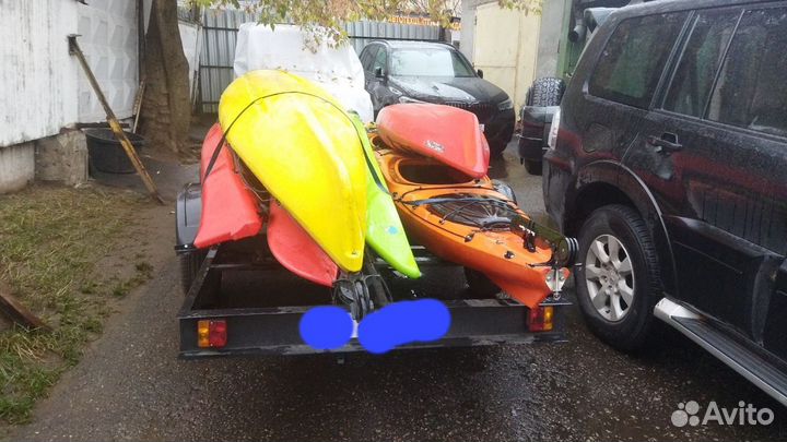 Прицеп легковой двухосный платформа 4х1.5