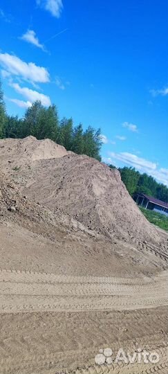 Песок гравий земля крошка