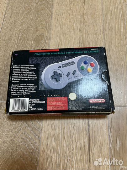 Джойстик super nintendo в коробке