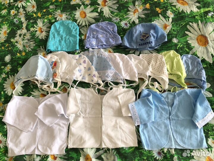 Чепчик для новорожденного