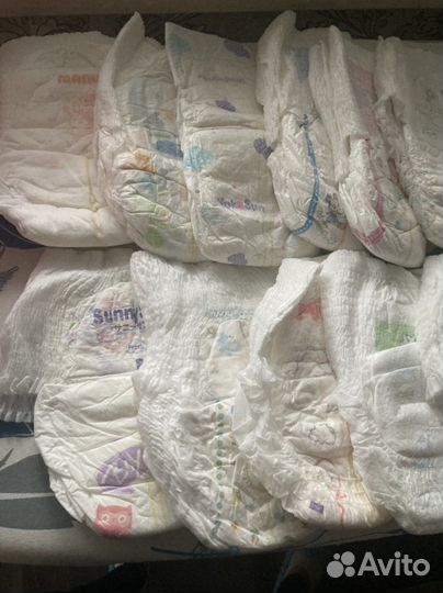 19 шт трусиков-подгузников L