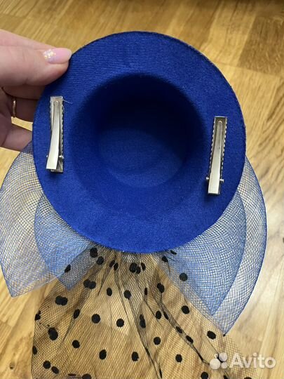 Шляпка женская декоративная