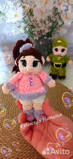 Вязанные игрушки ручной работы