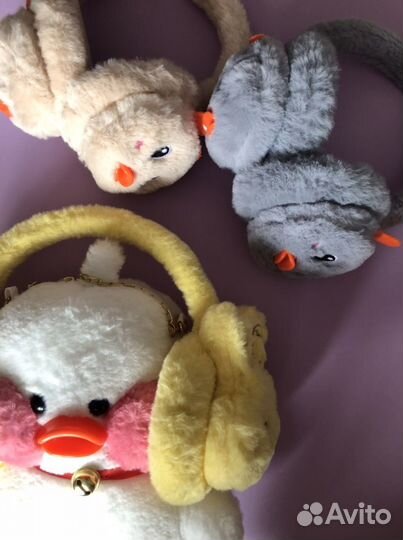 Модные теплые наушники