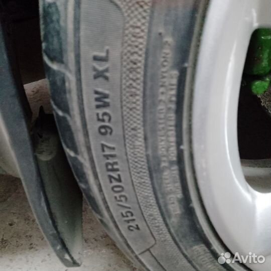 Литые диски r17 на audi бу