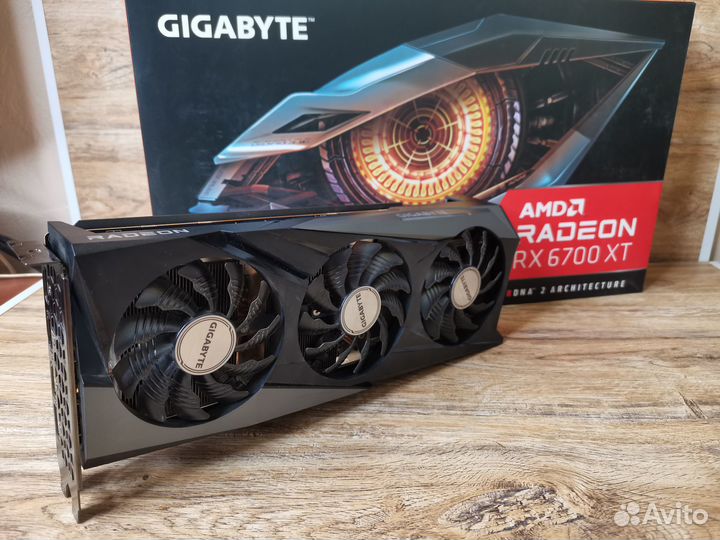 Видеокарта Gigabyte Radeon RX 6700 XT gaming OC 12