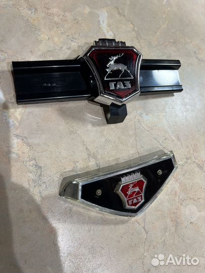 Ретро эмблемы шильдики СССР Газ Волга