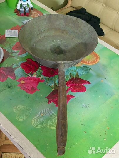 Сковорода с клеймом Николая 2