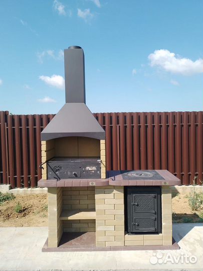 Модульные комплексы Барбекю. Мангал. Печь под Каза