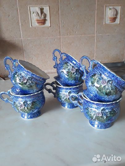 Чайный сервиз керамический