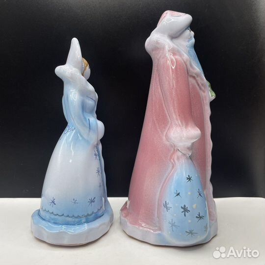 Статуэтки деда мороза и снегурочки СССР (Сзр)