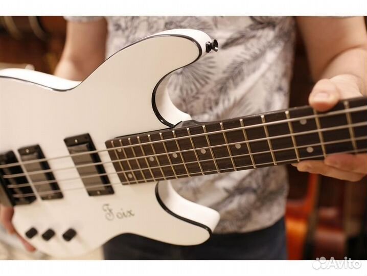 Foix FBG/FBG-KB-09-WH Бас-гитара, без головки гриф