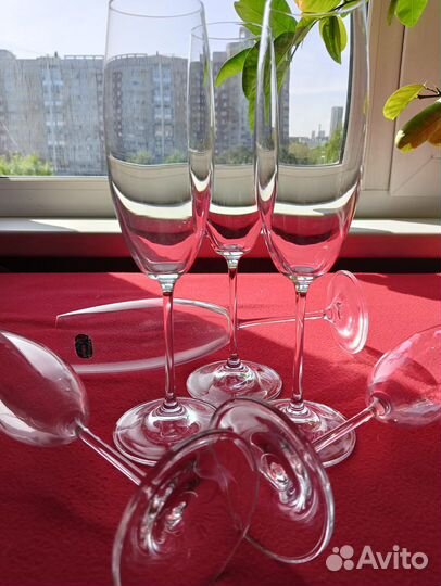 Фужеры. Бокалы богемия набор 6шт