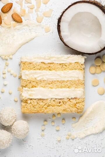 Торт рафаэлло Диаметр 18