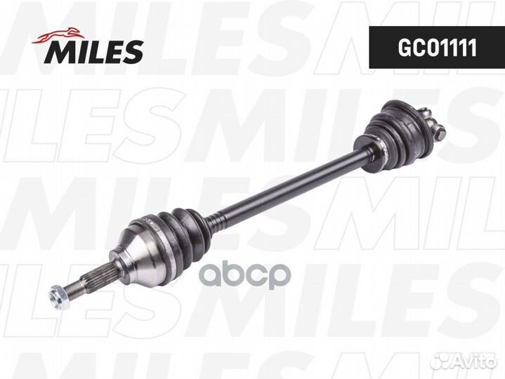 Привод в сборе левый renault logan MCV/lada largus