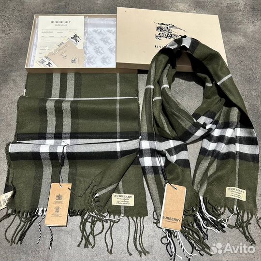 Шарф в коробке burberry