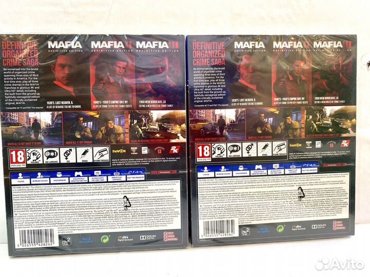 Новый Mafia 1-3 Trilogy на Ps4 / 5