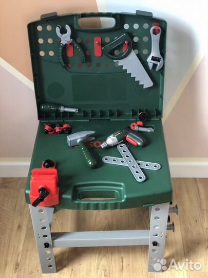 Верстак bosch klein чемодан с инструментами