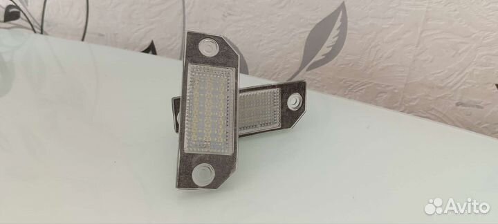 Светодиодная подсветка гос номера Ford Focus/c-max