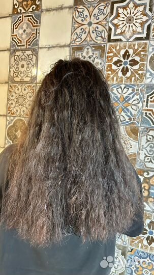 Кератиновое выпрямление