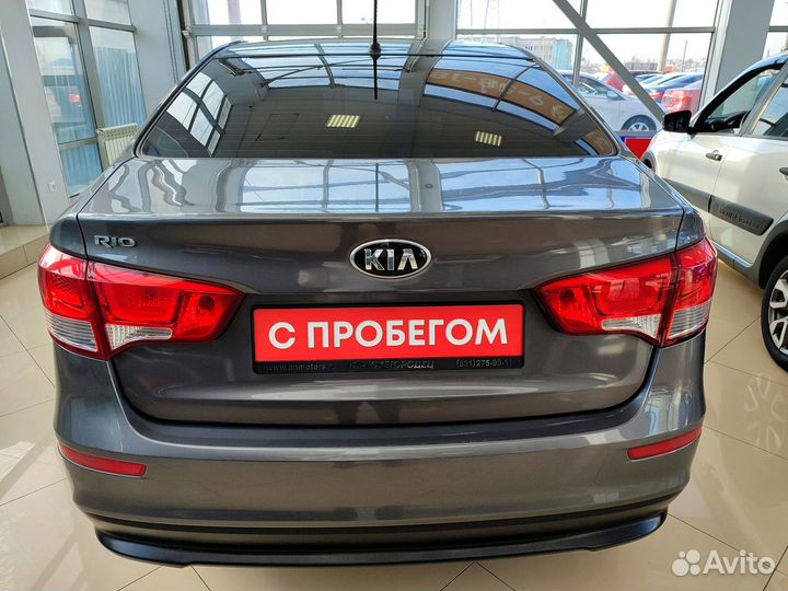 Kia Rio 1.6 МТ, 2016, 82 693 км
