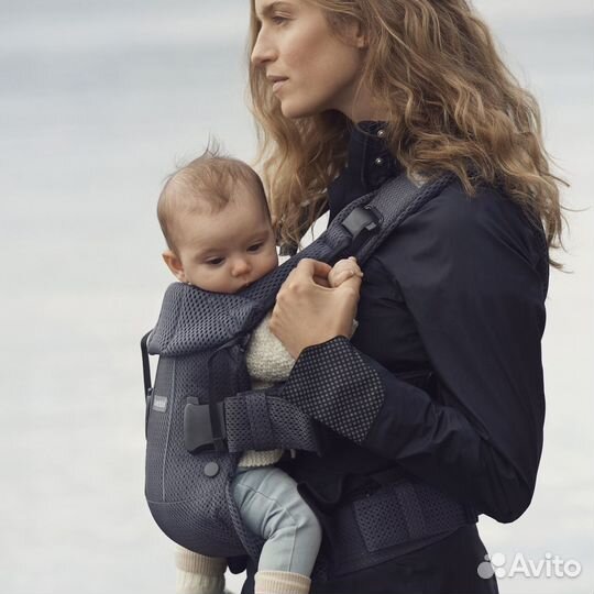 Эргорюкзак Baby bjorn One Mesh цвет антрацит