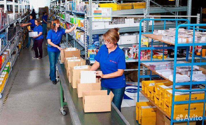 Грузчик - комплектовщик(ца) / вахта Москва