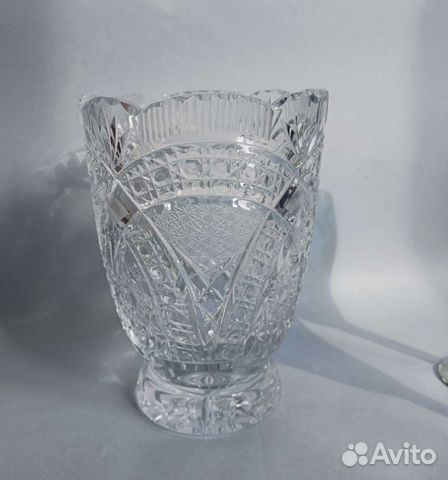 Ваза хрустальная СССР лзхс
