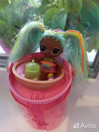 Кукла лол rainbow raver Радуга