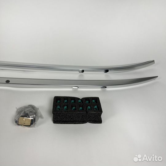 Рейлинги Mazda CX-9 с17г Серебро